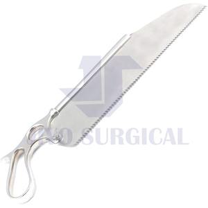 Scie à os Satterlee de 9 pouces en acier inoxydable, instrument chirurgical orthopédique avec lame détachable, réutilisable et autoclavable - Product Image 2