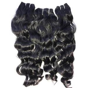 Extensiones de cabello sin procesar, pelo sin procesar directo de South Indian temples - Product Image 5