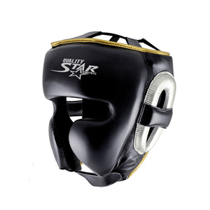 Protège-tête noir de haute qualité, en cuir de vache véritable pur 100%, protection de tête, factice pour le visage, 10 pièces - Product Image 1