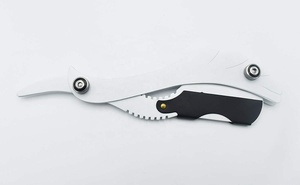 Rasoir de barbier professionnel jetable en acier inoxydable à lame droite avec lame unique pour un rasage de près manuel et sécurisé - Product Image 2