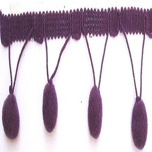 Accessoires de rideau de glands décoratifs droits en polyester Long gland - Product Image 2