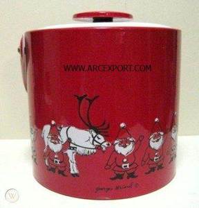 Seau à glace de noël Design fantaisie décoration seau à glace seau à glace de noël moderne pour la décoration de la maison porte-glace à bon prix - Product Image 4