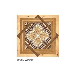 Contreplaqué de couleur gris clair comme des carreaux de sol en céramique design 40x40cm - Product Image 3