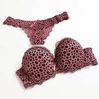 Sexy Spitzen-Bikini-Set mit Vollschalen-BH und Slip für Damen, mit Bügelunterstützung, atmungsaktiv, schnelltrocknend, umweltfreundlich, antibakteriell, tief sitzend