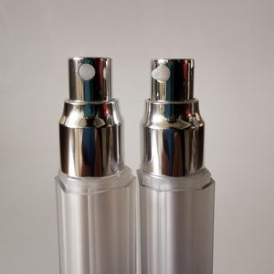 Chai Tròn Với Lọ Kem Hình Nón Trắng Bao Bì Mỹ Phẩm Chăm Sóc Da Chai Rỗng Có Thể In Logo - Product Image 3