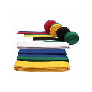 Ceinture d'arts martiaux colorée personnalisée Double enveloppe meilleur prix bonne vente ceintures bjj gi - Product Image 2