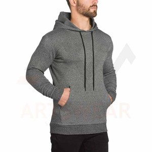 เสื้อฮู้ดผู้ชาย,เสื้อฮู้ดผ้าฝ้าย100% ขนแกะมีกระเป๋าข้าง - Product Image 5