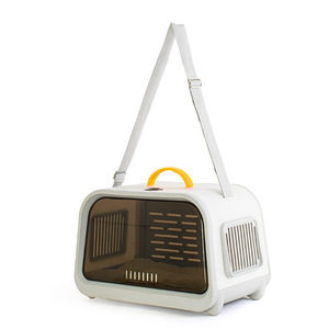 2022 new style plastic portable dog bag bike pet carrier other pet carriers