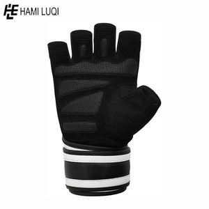 Offre Spéciale gros personnalisé Fitness entraînement haltérophilie gants de sport en cuir Opp sac Durable unisexe Paypal PK couleur personnalisée - Product Image 3