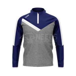 Haut de sport unisexe personnalisable GAA à demi-zip de qualité supérieure, 100 % polyester brossé 270 g/m², couleur et logo personnalisables - Product Image 2