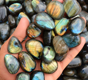 Máquina detectora de gemas de labradorita azul, piedras trituradas de cristal, venta al por mayor - Product Image 1