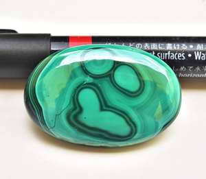 Malaquita-cabujón de piedras preciosas, cabujones de malaquita suelta de alta calidad, forma personalizada, tamaño a granel - Product Image 2