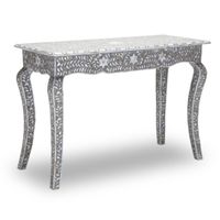 Table d'appoint en os de chameau de qualité supérieure, meubles en incrustation antique, table de salle à manger de luxe moderne pour chambre à coucher