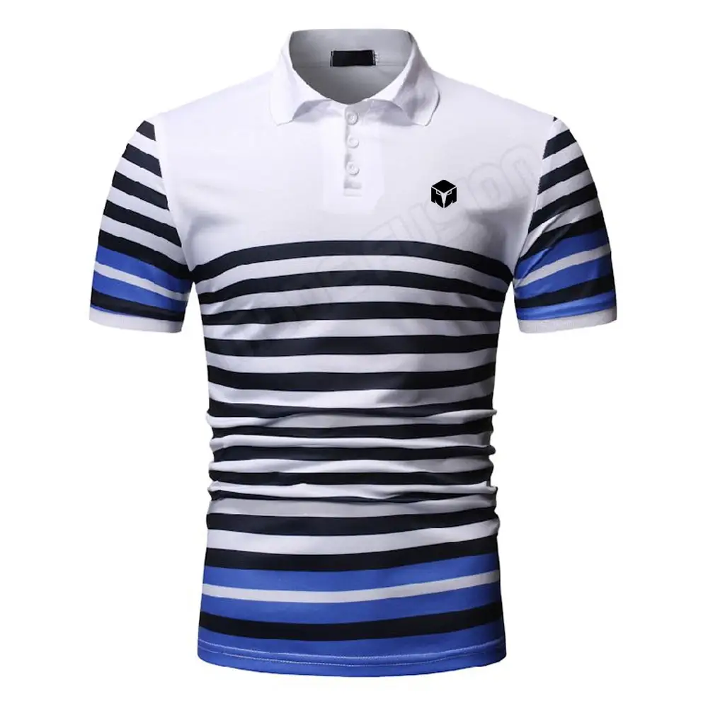 Özelleştirilmiş tasarım kendi marka polo GÖMLEK kısa kollu erkek polyester kuru Golf Polo tişört gömlek