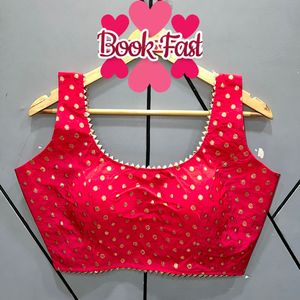 Indian Designer Readymade <strong>Saree</strong> <strong>Blouse</strong> - Product Image 3