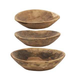 Bol à pâte en bois de taille différente pour la maison hôtel et restaurants Design unique bol à pâte produit Offre Spéciale - Product Image 1