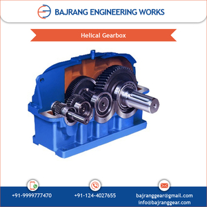 Fabricante Certificado ISO de Cajas de Engranajes Helicoidales Cónicas Personalizadas con Tecnología Moderna, Bajrang Engineering Works Delhi OEM/ODM - Product Image 3
