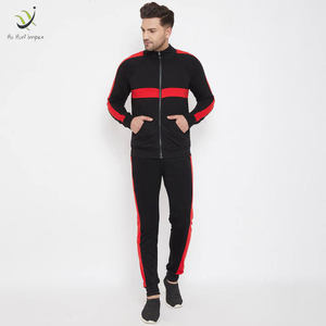 ชุดออกกำลังกายและวิ่งออกกำลังกายของผู้ชายชุดวอร์มสำหรับฤดูหนาวพิมพ์โลโก้แบบกำหนดเอง - Product Image 4