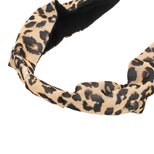 Diadema ancha de tela estampada de dos tonos vintage para mujer, accesorios para el cabello de alta calidad de la India - Product Image 5