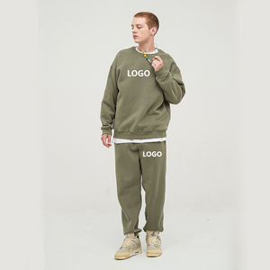 Conjunto de chándal de Cachemira para hombre, ropa cómoda con logotipo personalizado, venta de fábrica - Product Image 6