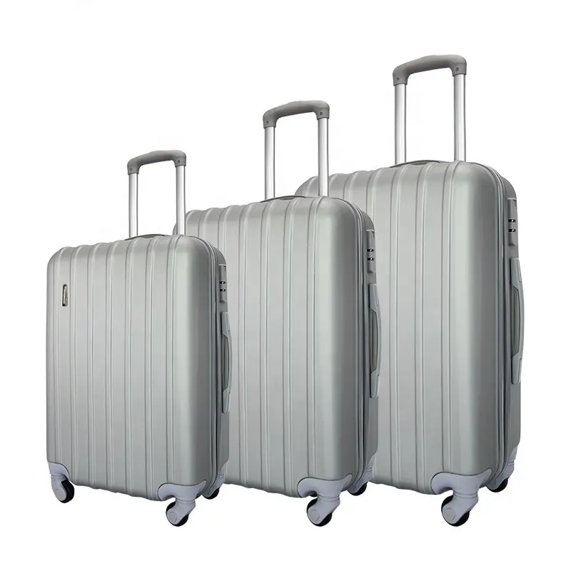 Promotion Factory Cheap Price Hardshell ABS Trolley Luggage Suitcase Set travel bag suitcase