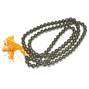 ¡Pirita japonés Mala 108 cuentas | Pirita japonés Mala 108 cuentas en línea | Pirita japonés Mala 108 cuentas para la venta - Product Image 1