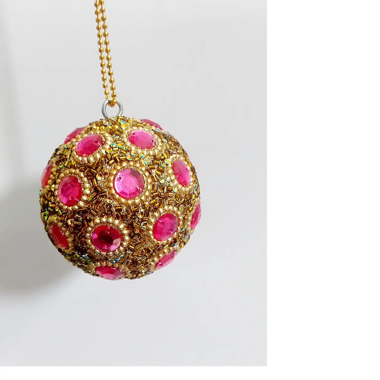 beaded Christmas balls and ornaments for Christmas tree decorations, available in a huge assortment of sizes