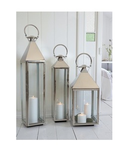 top Wedding Party Decorative Steel and <b>Glass</b> Candle <b>Lantern</b> Manufacturer and Exporter New Design Hanging Metal and <b>Glass</b> <b>Lantern</b> - Product Image 1
