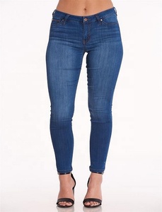 Pantalon skinny en toile vintage pour femme, service OEM sur mesure, fabricant du Bangladesh, prix de gros, 100% coton - Product Image 6