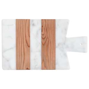 Tabla de cortar de mármol y madera, tabla de cortar - Product Image 6