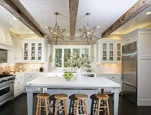 Lámpara colgante de estrella de cristal transparente de 15 pulgadas hecha a mano, alta calidad, nuevas luces decorativas de Navidad para el hogar, otros candelabros, velas - Product Image 6