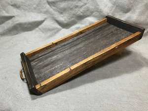 Plateau de rangement en bois de forme rectangulaire, vente en gros - Product Image 4