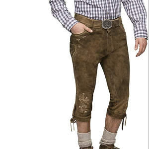 ผู้นำกำหนดเองบาวาเรียเข่า Bund สำหรับผู้ชายที่กำหนดเองเยอรมัน Lederhosen Long สำหรับ Oktoberefest สำหรับผู้ชาย - Product Image 1