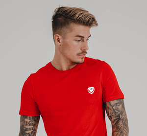 T-shirt à manches courtes 100% coton pour hommes personnalisé 230gsm qualité de remise en forme douce et lourde pour le printemps - Product Image 3