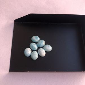 หิน Larimar ธรรมชาติขนาด8มม. 10มม. ทรงรีหลวมทรงรีแบบเรียบขายส่งจากผู้ผลิตออนไลน์ Alibaba 2025 - Product Image 2