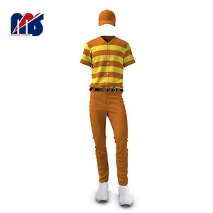 Camiseta de béisbol y sóftbol sublimada personalizada de alta calidad, el mejor diseño, camisa ligera con botones completos, uniforme suave y cómodo - Product Image 1