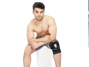 protectoras <span class=keywords><strong>para</strong></span> la salud soporte <span class=keywords><strong>para</strong></span> rótula <span class=keywords><strong>rodillera</strong></span> con correa de acero plegable Rodilleras - Product Image 2
