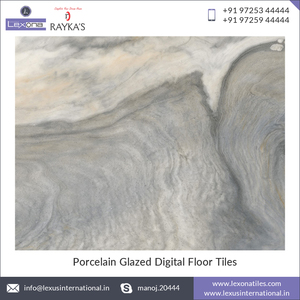 Modern Design Style 600X600mm Interior Decorative Porcelain Glazed Vitrified Digital <b>Floor</b> Tiles Solid Wholesale Bulk Price - Product Image 3