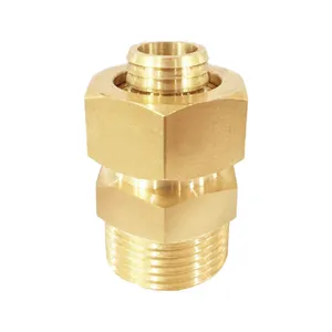 ODM Vietnam male female press connection brass plumbing fitting for water gas oil plumbing factory high quality
