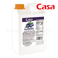 Iso Haccp Halal Certificering Goede Jonge Thee Casa Blueberry Smaak Siroop