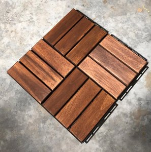 กระเบื้องไม้อะคาเซียขนาด30x30x18มม. กระเบื้องปูพื้นทันสมัยคุณภาพสูงสำหรับปูพื้นกลางแจ้งทางเดินในสวนลานบ้าน - Product Image 2