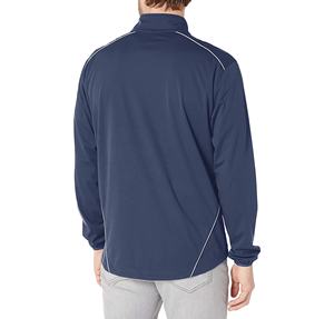 แจ็กเก็ตผ้านิ่มสำหรับผู้ชาย, 100% โพลีเอสเตอร์กันลมระบายอากาศได้ดีพิมพ์โลโก้ตามสั่งมีซิปปิดสำหรับใส่ทำงานกลางแจ้ง - Product Image 2