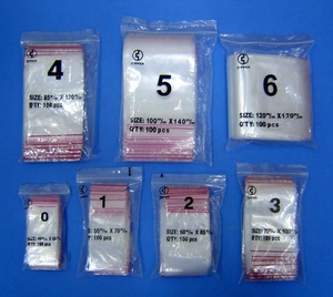 LDPE <b>Zip</b> <b>Lock</b> <b>Bags</b> for Household Use for Packaging - Product Image 4