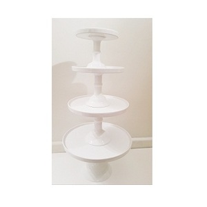 Personnalisé en carreaux Décorations De Gâteau De Mariage support de gâteau en céramique - Product Image 4