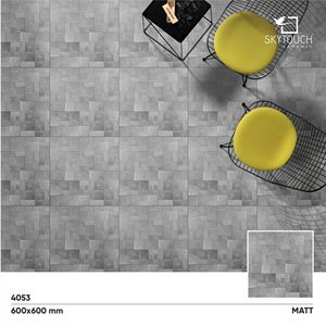 Produits à prix réduit 600x600mm Carreaux de sol en céramique pour la construction Incroyable couleur gris clair Salle de bains et cuisine Design - Product Image 2