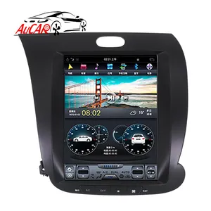 AuCAR 10.4 "세로 화면 안드로이드 9 자동차 스테레오 비디오 GPS 네비게이션 DVD 플레이어 자동차 라디오 기아 Cerato K3 포르테 2013-2017