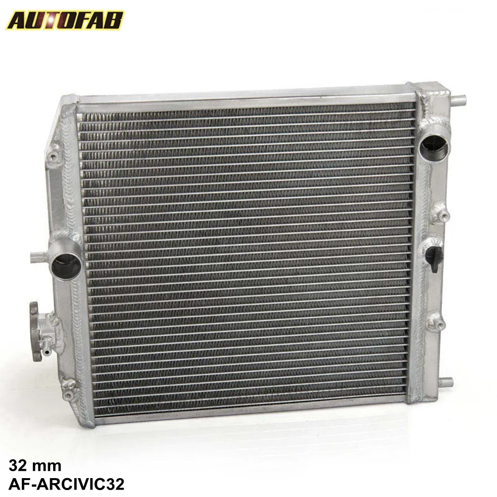 AUTOFAB-Auto Racing Aluminium Radiator 1Row Voor Honda Civic EK EG DEl Sol Handleiding 92-00 AF-ARCIVIC32