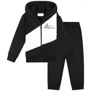 ชุดวอร์มผ้าฝ้าย/ผ้าฟลีซสำหรับเด็ก,เสื้อฮู้ดแบบสวมหัวมีหลายสี - Product Image 1