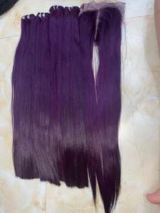 Perruque de cheveux humains vietnamiens cheveux bruts de qualité supérieure soyeux et lisses directement en usine - Product Image 2