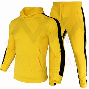 Conjunto Deportivo de Dos Piezas al por Mayor, Sudadera con Capucha y Pantalones de Chándal, 100% Algodón, Ropa Deportiva para Gimnasio, Conjunto de Chándal para Hombre, Logotipo Personalizado - Product Image 1